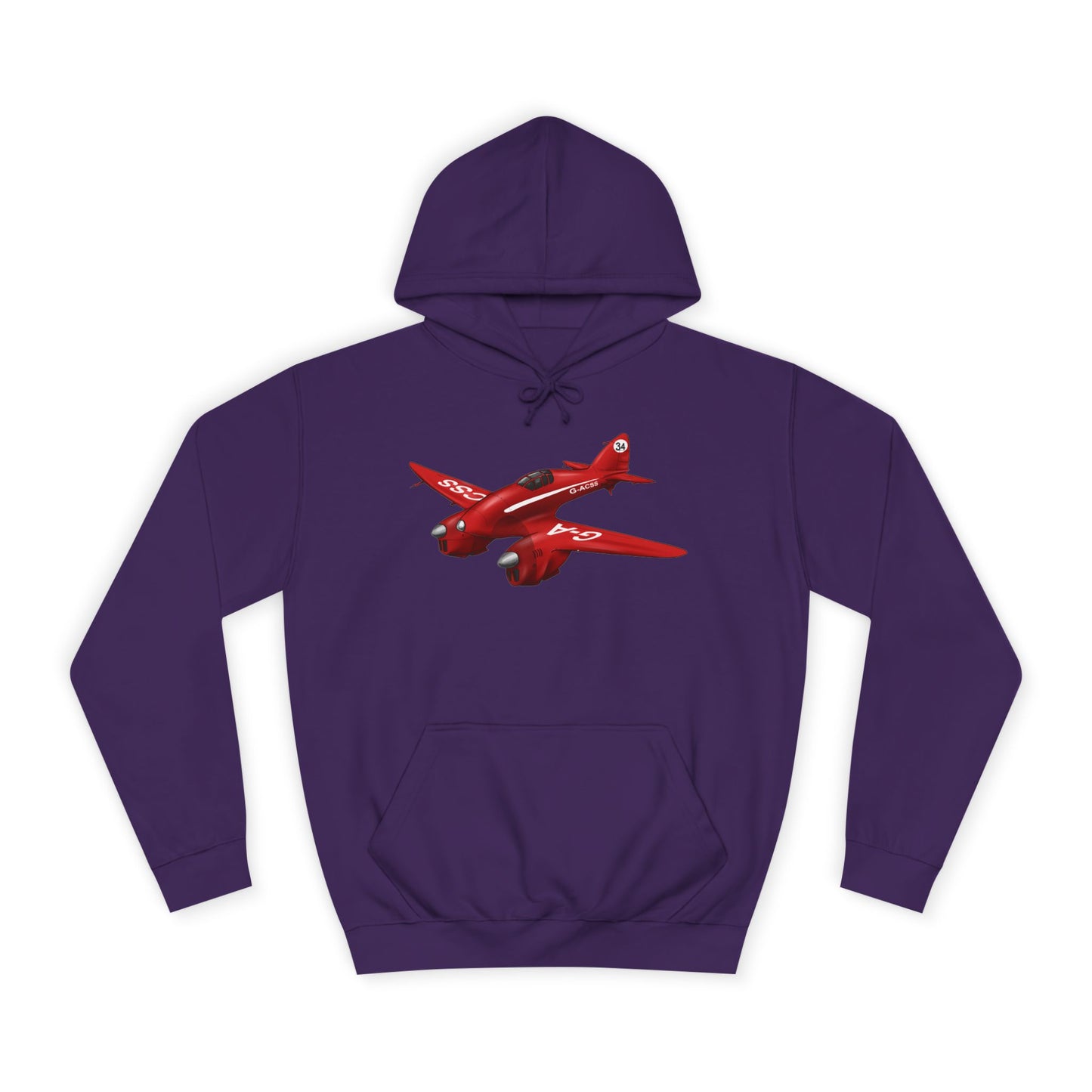 Historic Comet Racer  - Historic Aircraft Hoodie