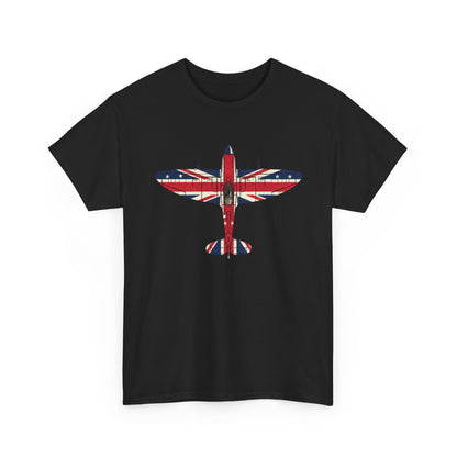 Union Jack Vintage Aircraft  T-Shirt