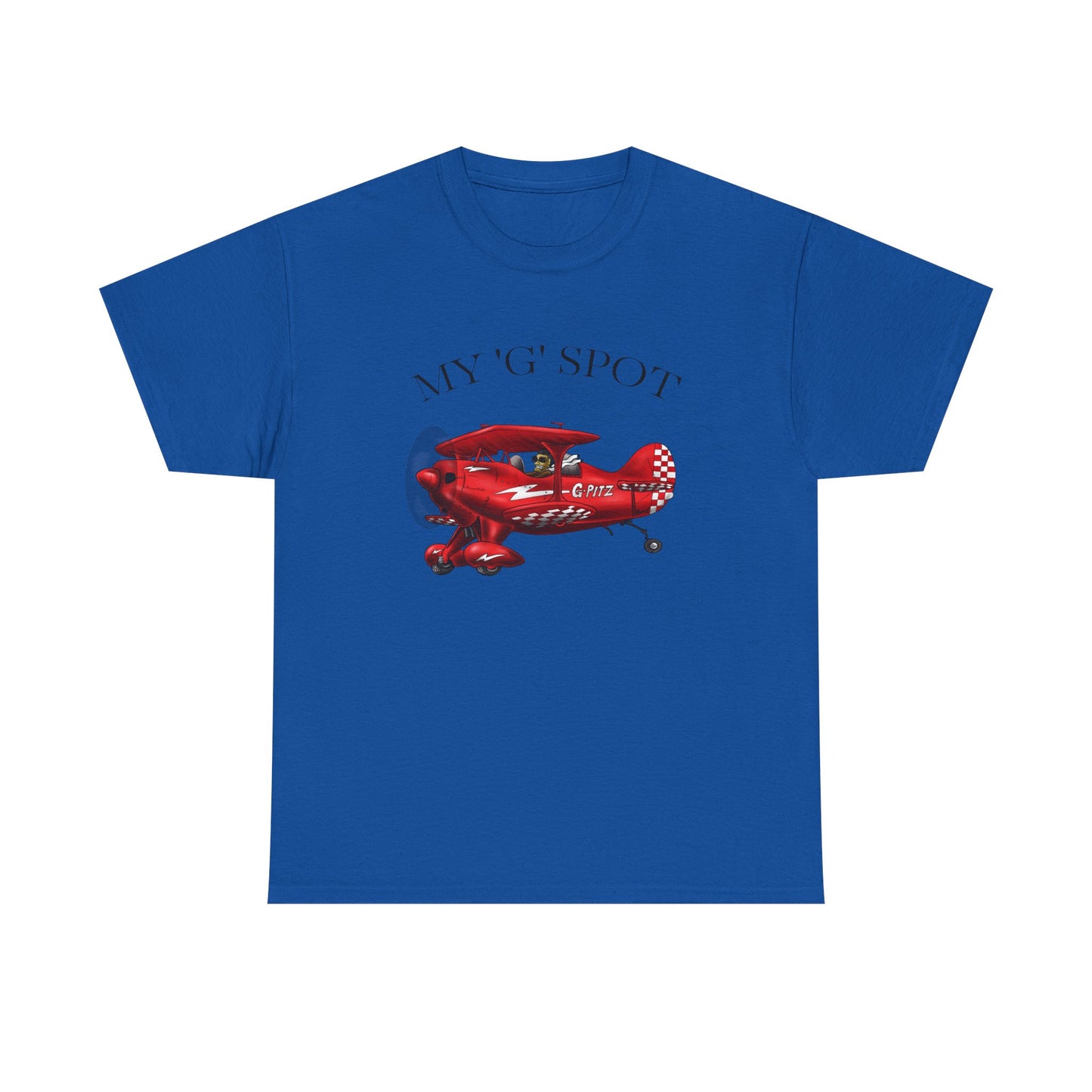 My 'G' Spot Aerobatic Unisex Heavy Cotton Tee