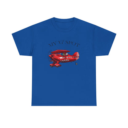 My 'G' Spot Aerobatic Unisex Heavy Cotton Tee
