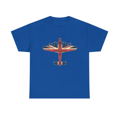 British Aviation Union Jack Bomber T-Shirt