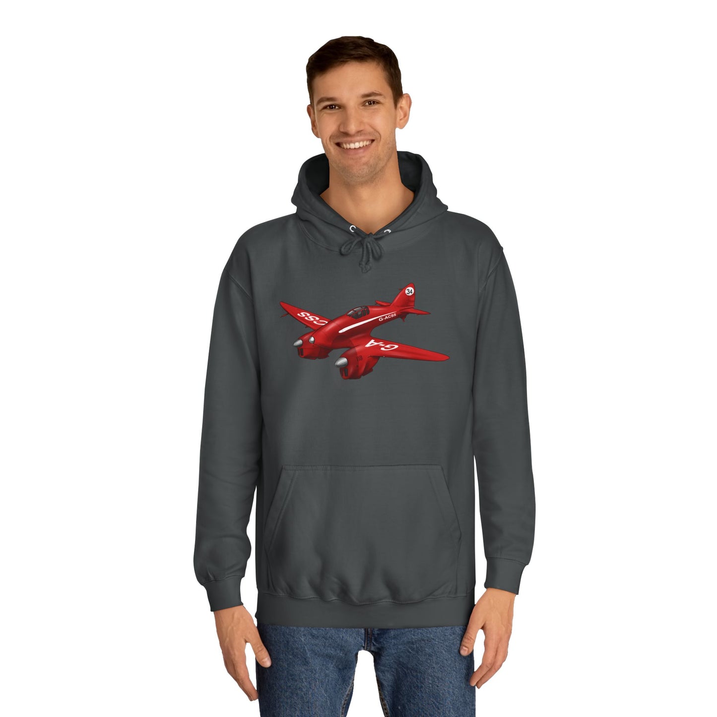 Historic Comet Racer  - Historic Aircraft Hoodie