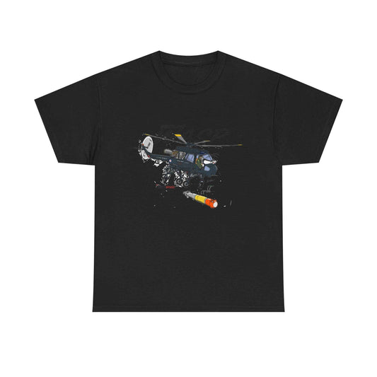 Wasp Attack Helicopter Tee — Military Aviation Graphic T-Shirt