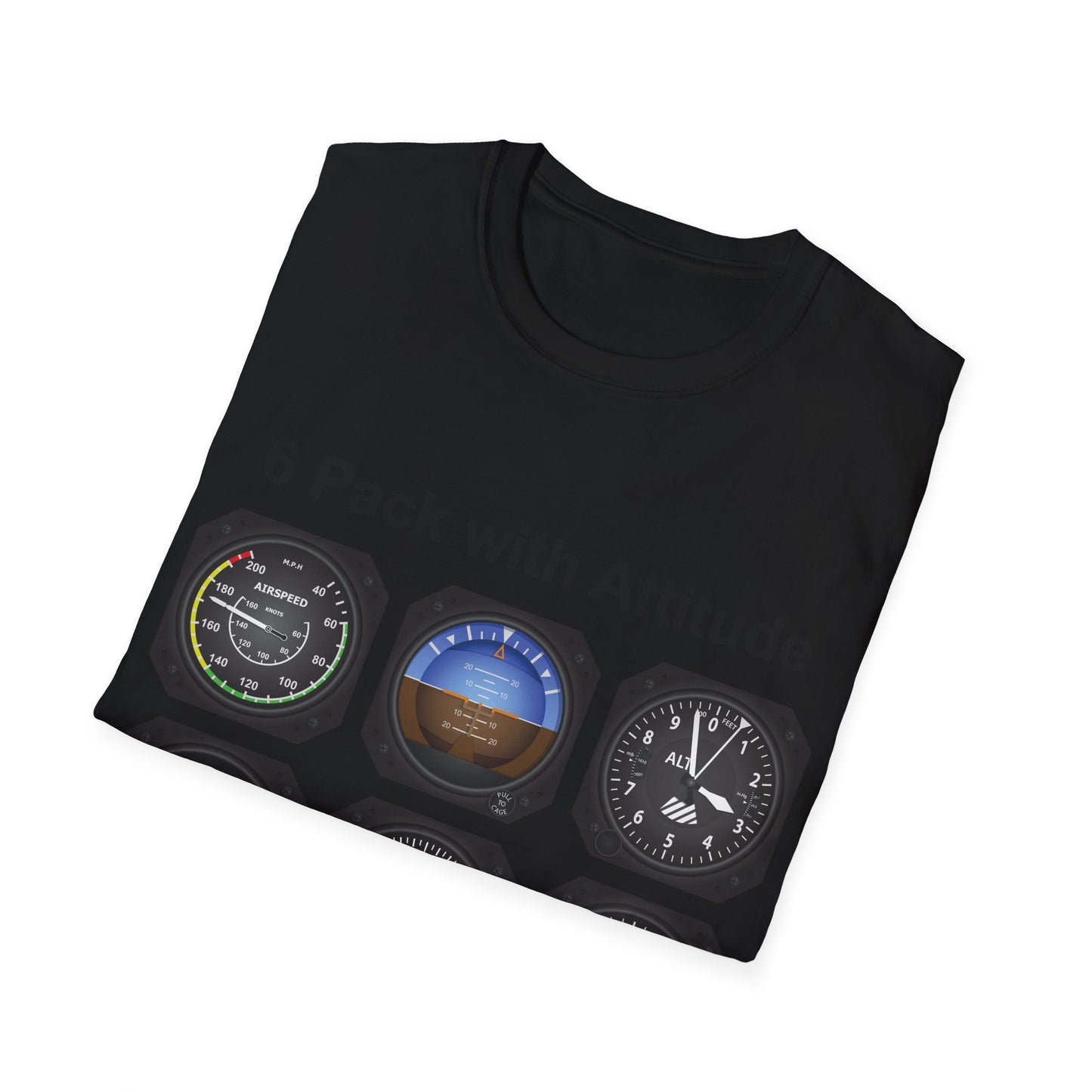 Aviator 6 Pack Unisex T-Shirt - Attitude Collection