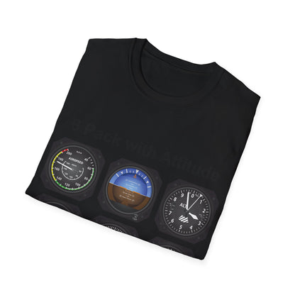 Aviator 6 Pack Unisex T-Shirt - Attitude Collection