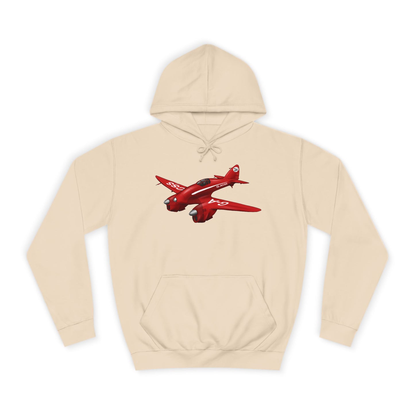 Historic Comet Racer  - Historic Aircraft Hoodie