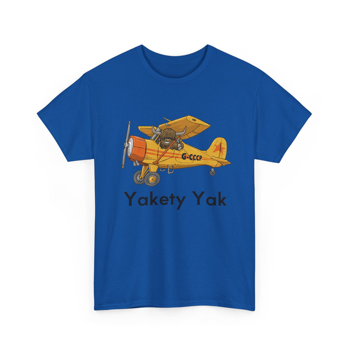 Yakety Yak Vintage Airplane Graphic Tee