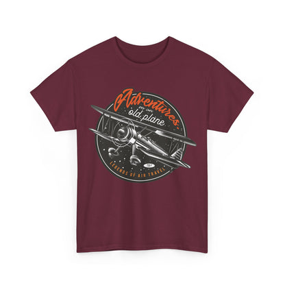 Adventure Airplane Vintage Aviation T-Shirt