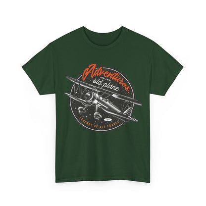 Adventure Airplane Vintage Aviation T-Shirt