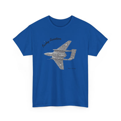 Funky Aviation Sea Vixen Vintage Aircraft T-Shirt