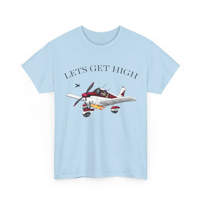 Lets Get High Unisex Heavy Cotton Tee