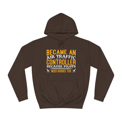 ATC Slogan Unisex College Hoodie - Funky Aviation