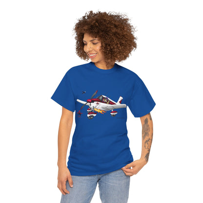 Hand Drawn LAC Piper PA28 T-Shirt