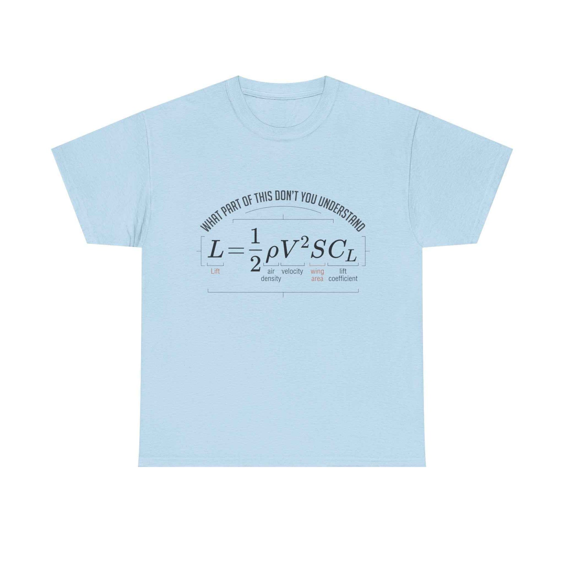 Physics Formula T-Shirt – “What Part of This Don’t You Understand?” Tee