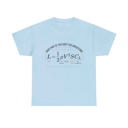 Physics Formula T-Shirt – “What Part of This Don’t You Understand?” Tee