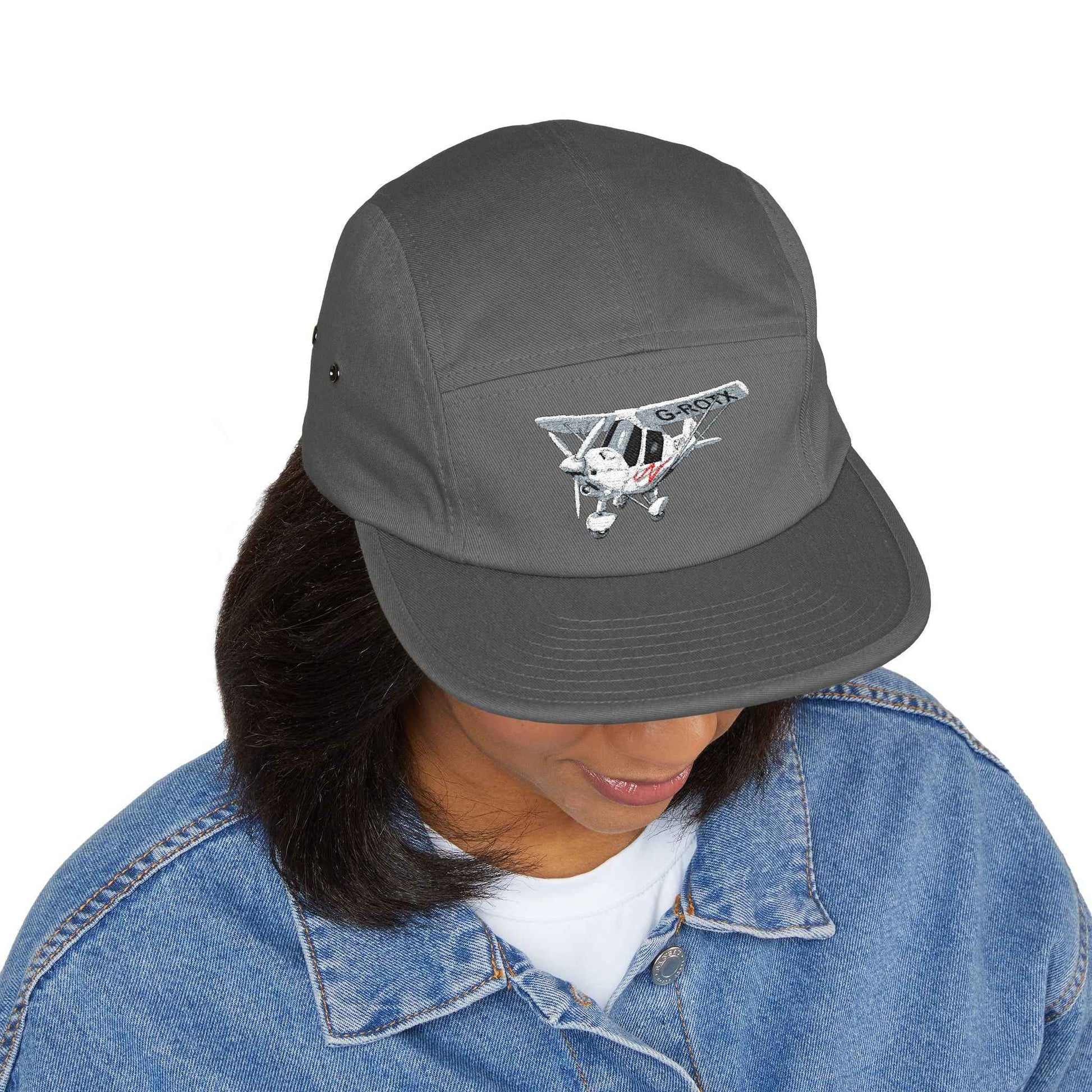 Rotax Ikarus C42 Sports Aviation Racing Embroidered 5-Panel Cap