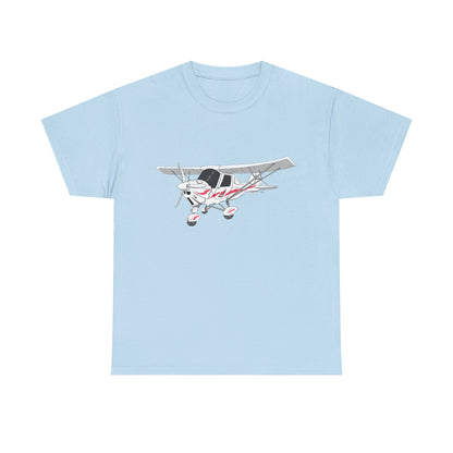 C42 Microlight Unisex Tee with Red Decals