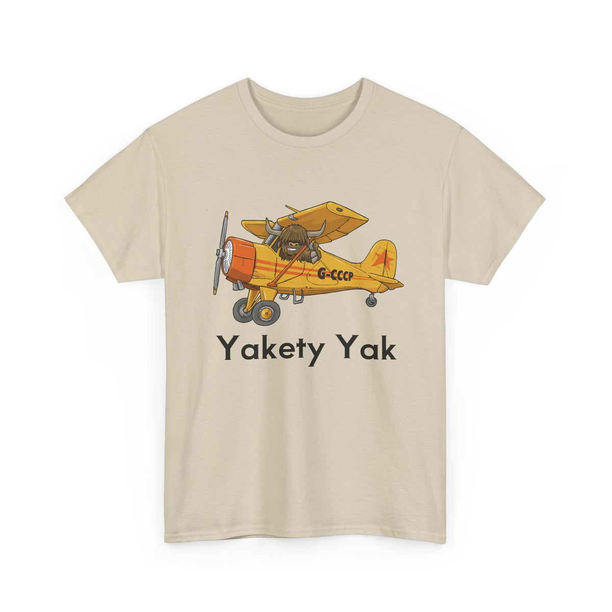 Yakety Yak Vintage Airplane Graphic Tee
