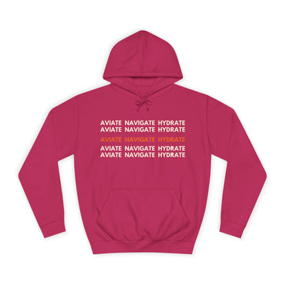 Aviate Navigate Hydrate Unisex Hoodie