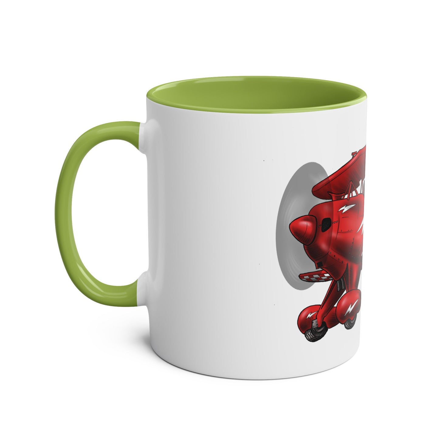 Pitts Special Aerobatic Two-Tone Coffee Mugs, 11oz