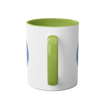 Lancaster Bomber Two-Tone Coffee Mugs, 11oz - Funky Aviation