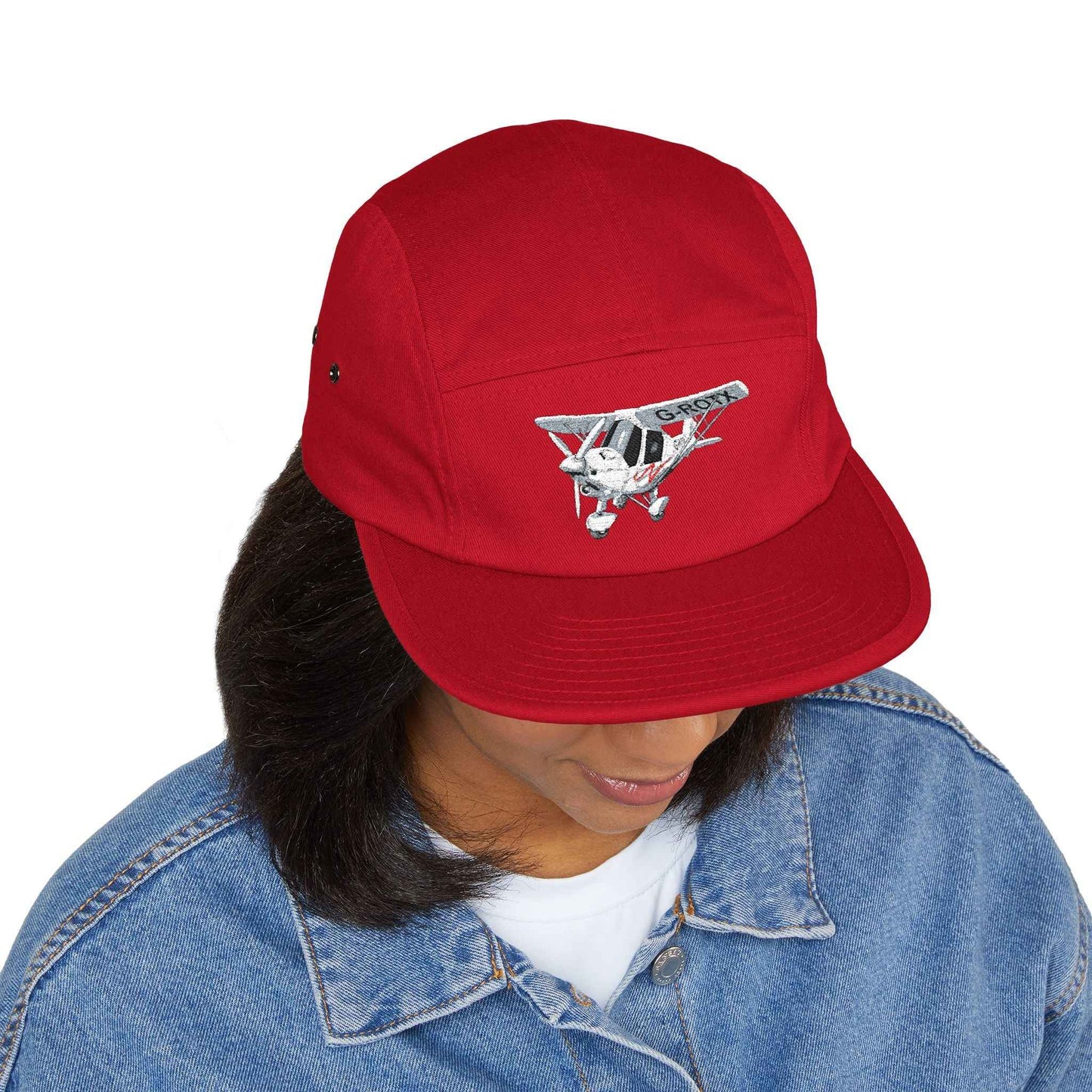 Rotax Ikarus C42 Sports Aviation Racing Embroidered 5-Panel Cap