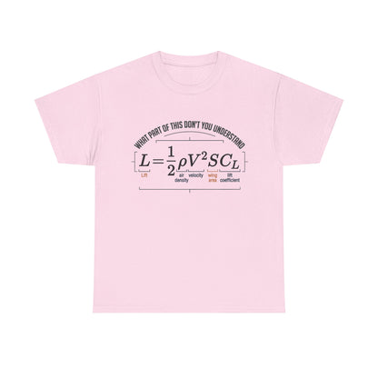 Lift Formula T-Shirt – “What Part of This Don’t You Understand?” Tee