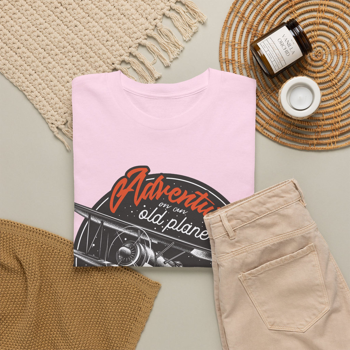 Adventure Airplane Vintage Aviation T-Shirt