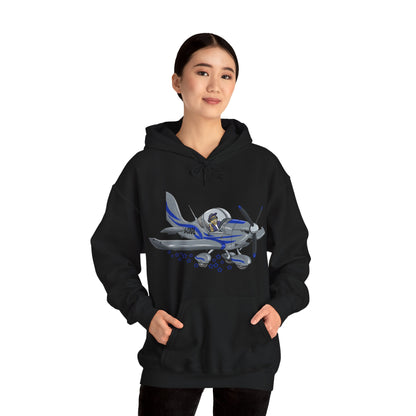 Eurostar EV97 Captain Cool Unisex Heavy Blend™ Hooded Sweatshirt - Funky Aviation