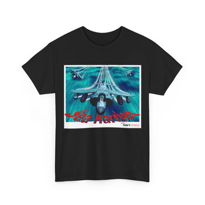 Harrier Jump Jet Vintage Navy Airplane T-Shirt — Retro Military Aviation Tee