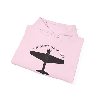 The Older the Better Classic Airplane Hoodie