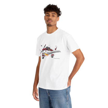Hand Drawn LAC Piper PA28 T-Shirt