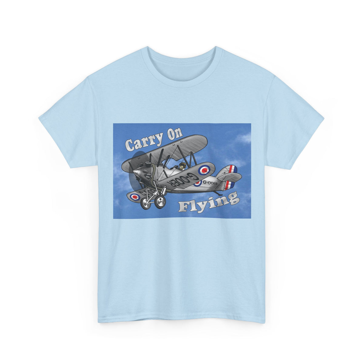 Carry On Flying Vintage Airplane T-Shirt