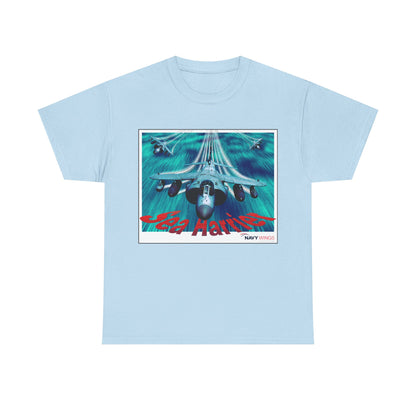 Harrier Jump Jet Vintage Navy Airplane T-Shirt — Retro Military Aviation Tee