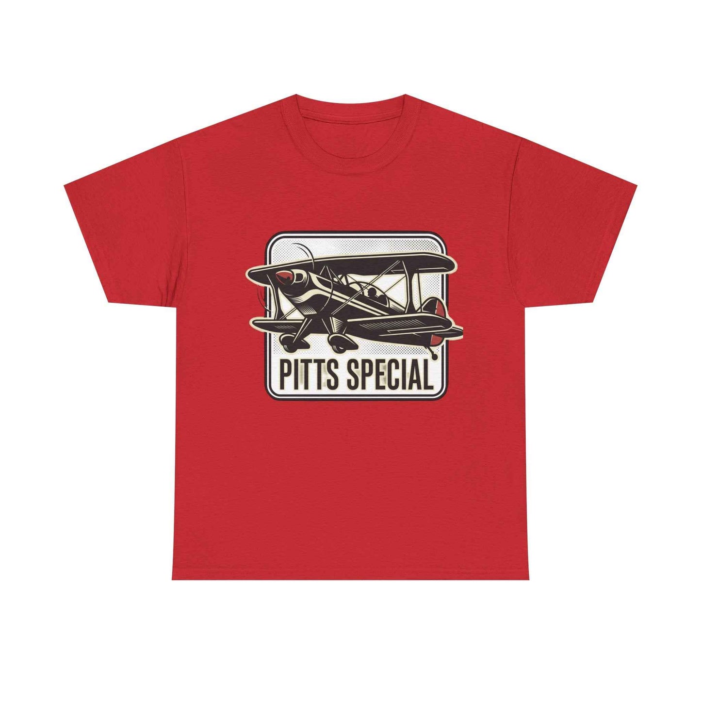 Pitts Special Biplane T-Shirt — Vintage Airshow Pilot Tee