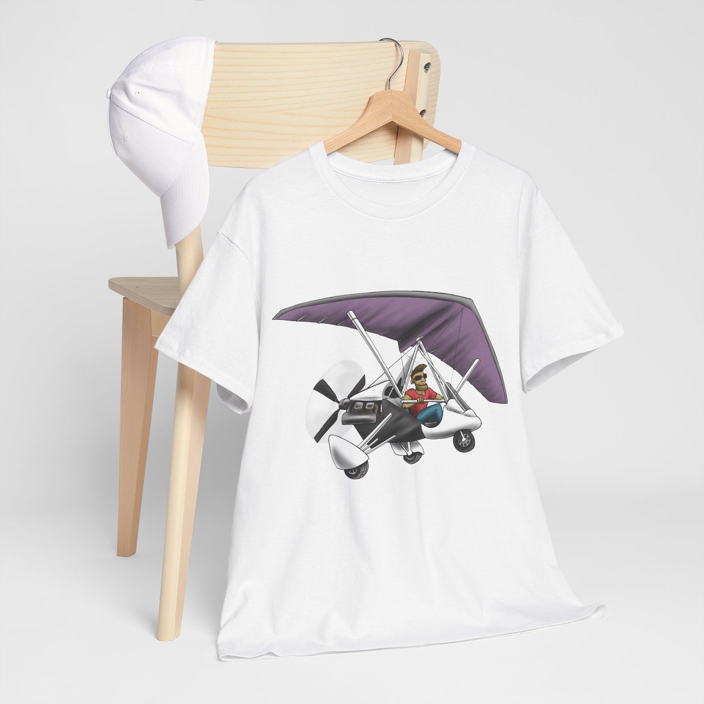 Flexwing Microlight Aircraft T-Shirt — Ultralight Aviation Tee for Pilots & Enthusiasts