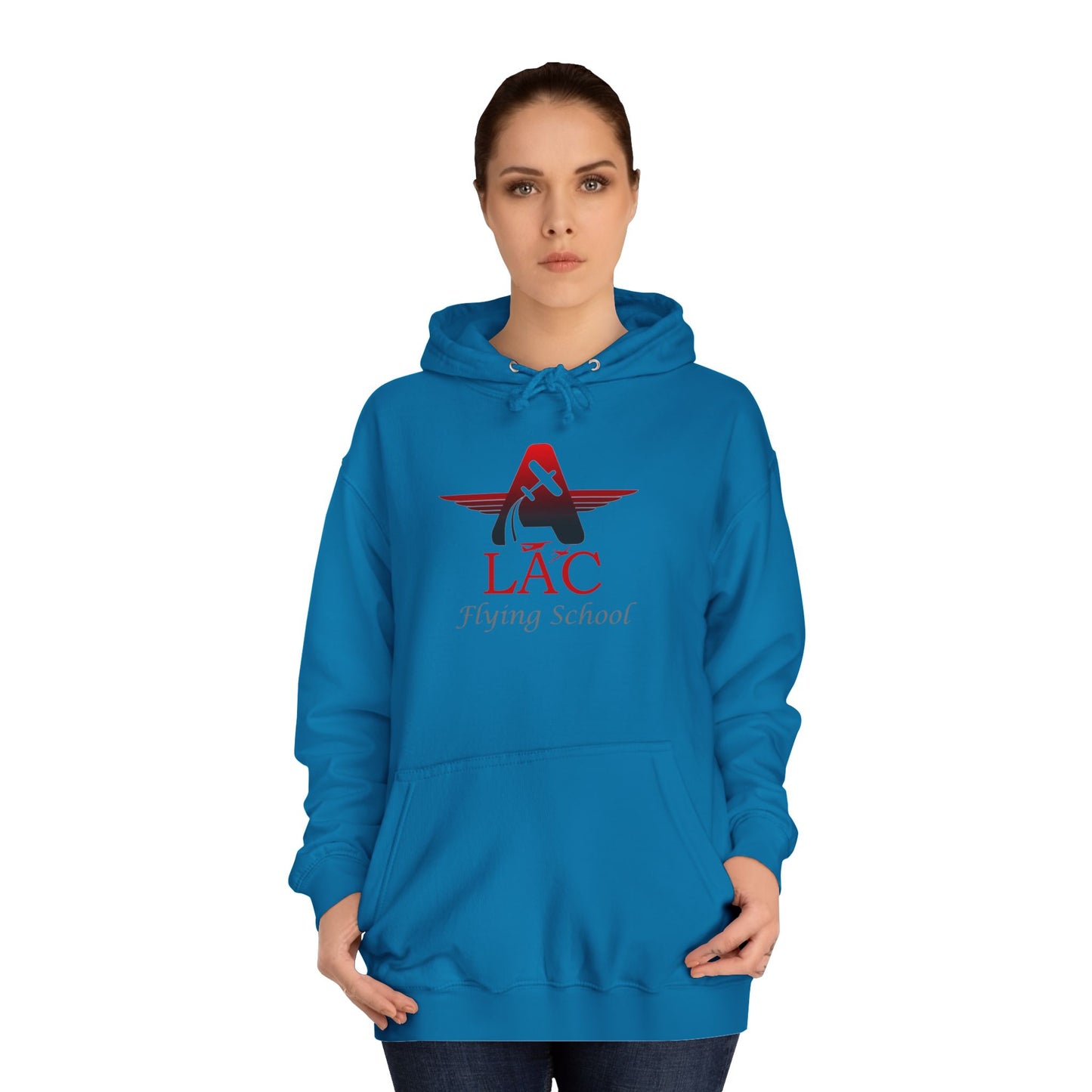 College Hoodie - LAC Flying School Logo