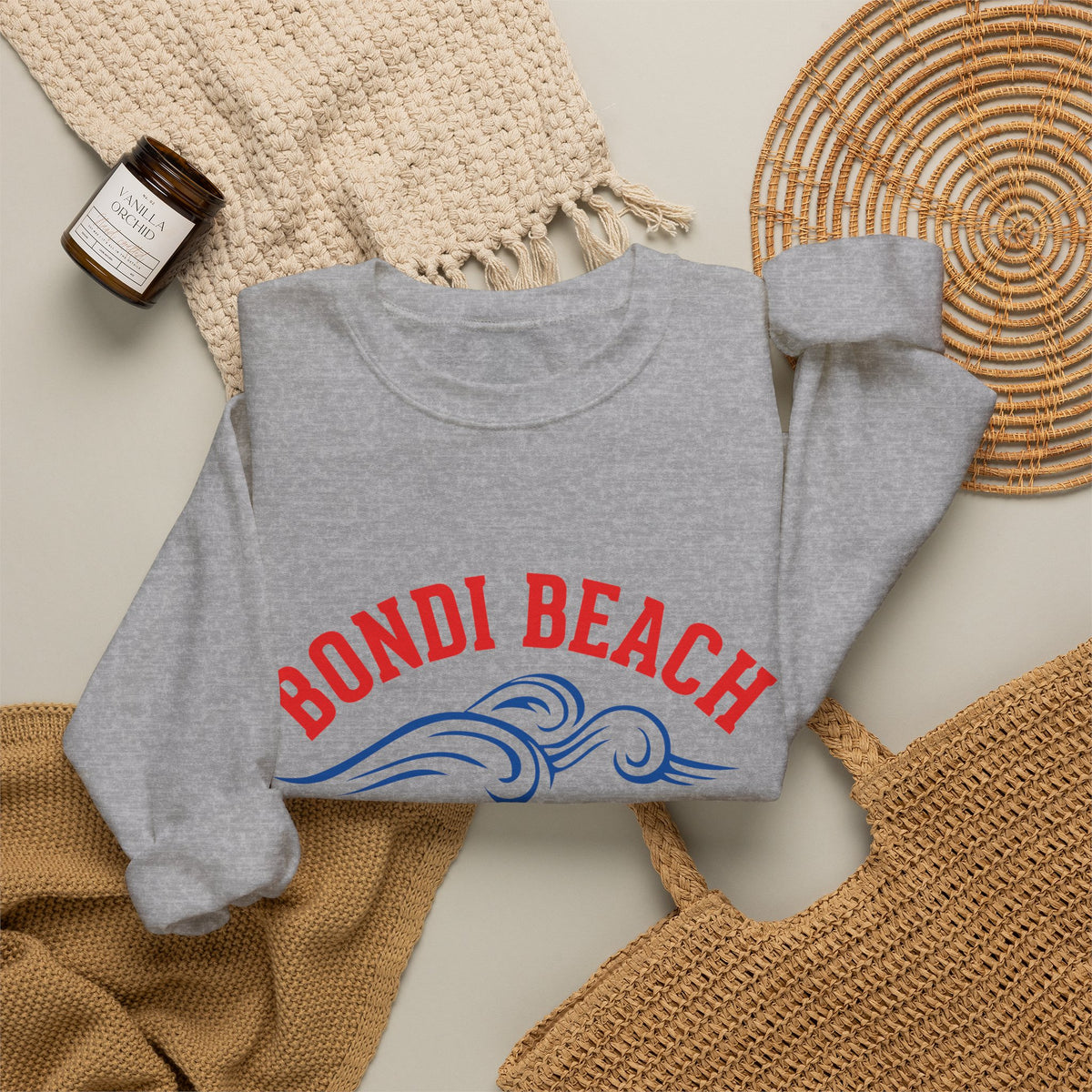 Bondi Beach Surfers Sydney Crewneck Sweatshirt