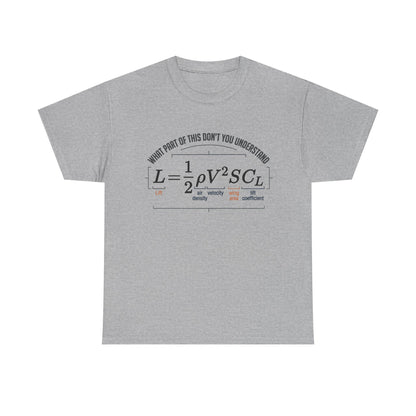 Lift Formula T-Shirt – “What Part of This Don’t You Understand?” Tee