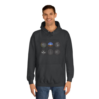 Hoodie — “6 Pack of Attitudes” College Pullover