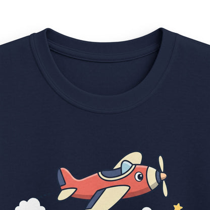 Kids Tee — “My Dad Fly’s Planes” Airplane Graphic Father’s Day Shirt