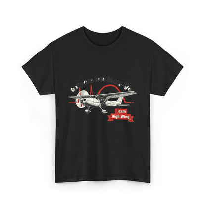 Team High Wing Aviation T-Shirt — Pilots & Plane Lovers