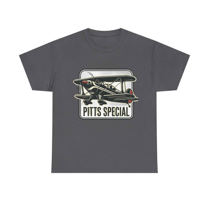 Pitts Special Biplane T-Shirt — Vintage Airshow Pilot Tee
