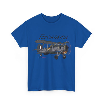 Swordfish Vintage Biplane T-Shirt — WWII Aircraft Aviation Tee