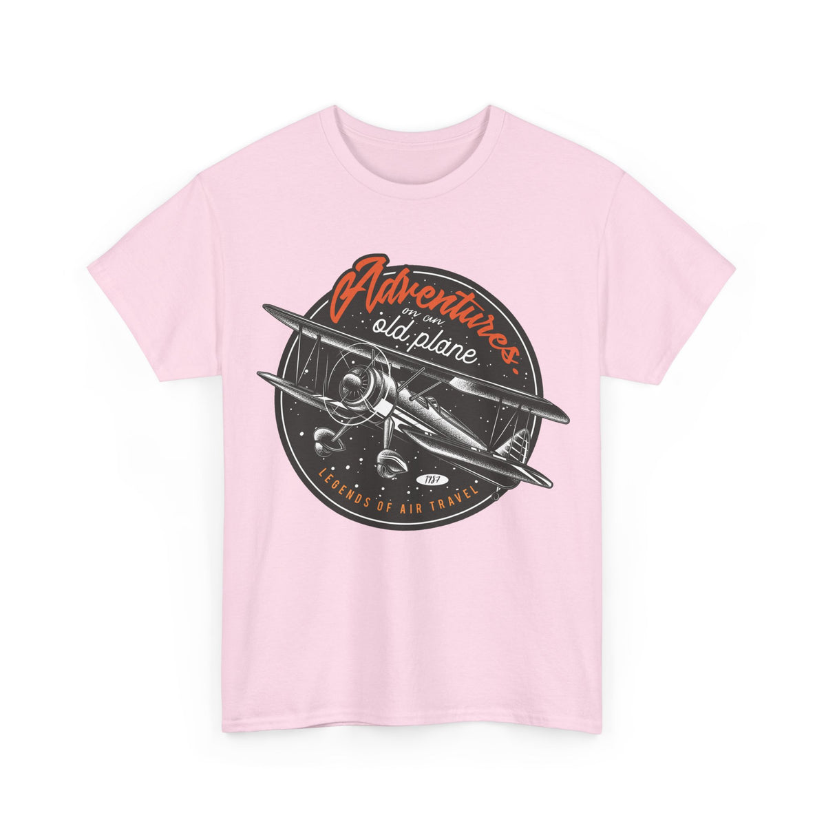 Adventure Airplane Vintage Aviation T-Shirt