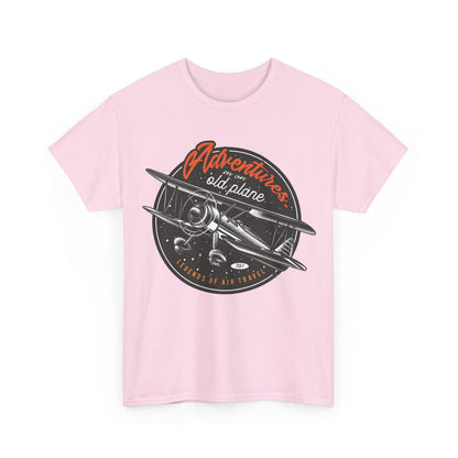 Adventure Airplane Vintage Aviation T-Shirt
