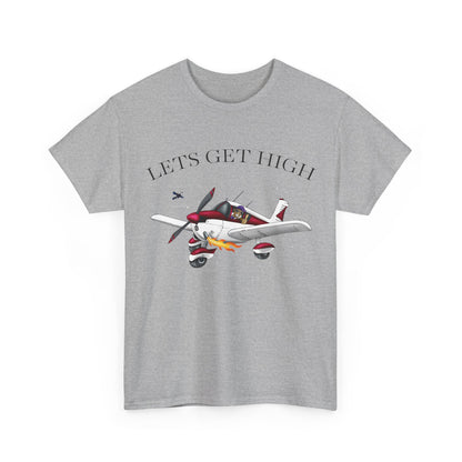 Lets Get High Unisex Heavy Cotton Tee