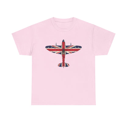 Union Jack Vintage Aircraft  T-Shirt