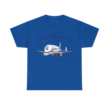 Having a Whale of a Time Beluga Heavy Cotton Tee