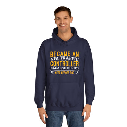 ATC Slogan Unisex College Hoodie - Funky Aviation